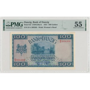 Danzig, 100 guldenů 1931 - D/A