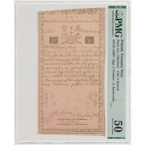 5 Zloty 1794 - N.B 1. - [J HONIG] &amp; ZOONEN