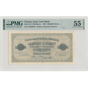 500,000 mkp 1923 - 7 číslic - C