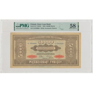 50.000 mkp 1922 - G