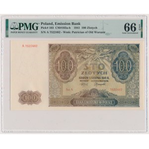 100 zloty 1941 - A