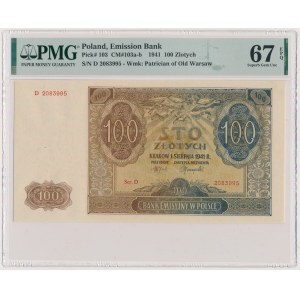 100 PLN 1941 - D