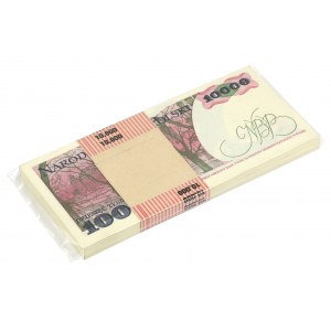 Bank-Paket 10.000 Zloty 1988 - DM