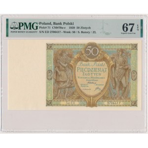 50 złotych 1929 - Ser.ED