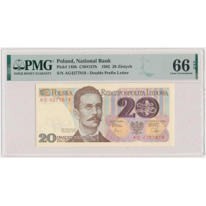 20 złotych 1982 - AG