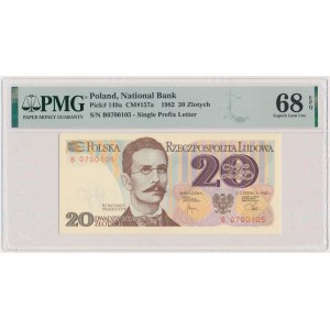 20 złotych 1982 - B