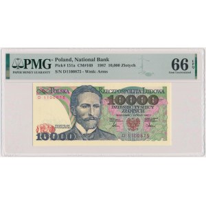 10.000 PLN 1987 - D