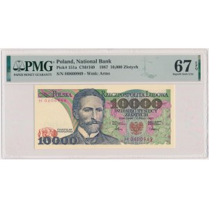 10,000 zloty 1987 - H