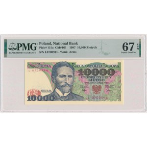 10 000 zlotých 1987 - L