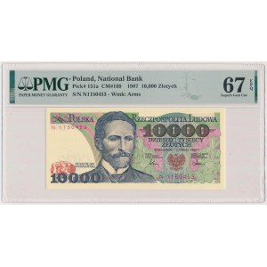 10.000 PLN 1987 - N
