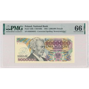 2 mln złotych 1992 - B