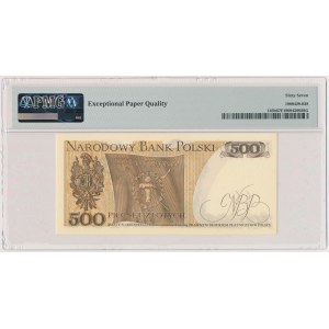 500 zloty 1976 - AK - rarest year