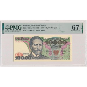 10.000 złotych 1988 - Y - jednoliterowa '88