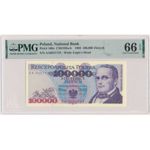 100.000 złotych 1993 - AA