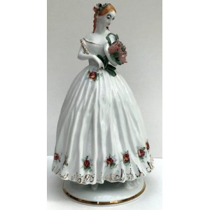 Figura porcelanowa-Markiza