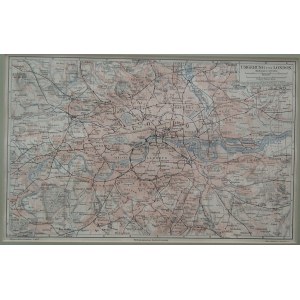 Stara mapa Londynu