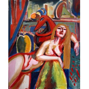 Maciej Cieśla, Composition with woman and chortle 3