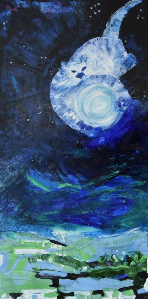 Urszula Chojkowska, „Księżycowe cienie”, 2021