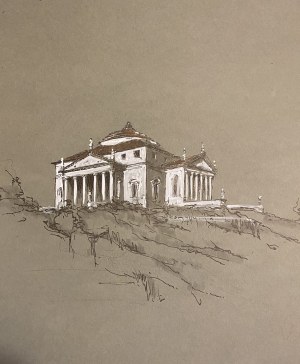 Janusz Sepioł, „Villa Rotonda, Włochy”, 2021