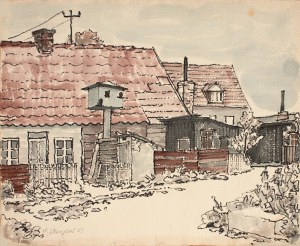 Henryk Starzyński, „Domy w Kuźnicy”, 1967