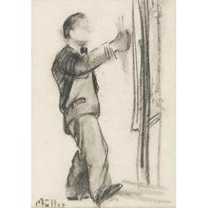 Szymon MÜLLER (1885-1942), Autoportret, ok. 1930