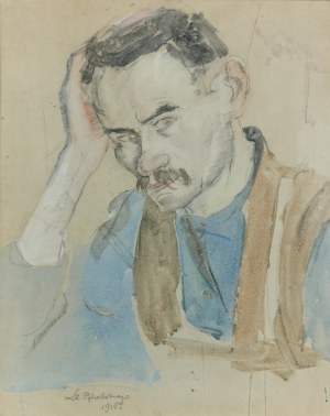 Leonard PĘKALSKI (1896-1944), Portret ojca, 1916