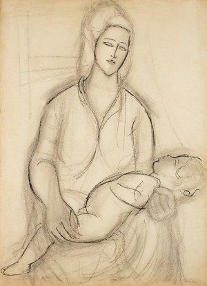 Zygmunt Landau (1898 Łódż - 1962 Tel Aviv), Mother and child