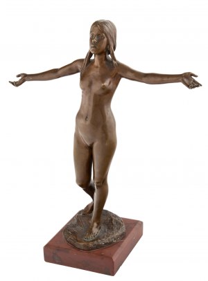 Ernst Seger (1868 Nowa Ruda-1939 Berlin), Figura kobiety, ok. 1900 r.