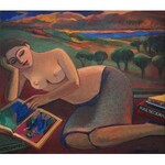 Anna Karpowicz-Westner (b. 1951 Kraków), Girl with Albums, 2018/2020.