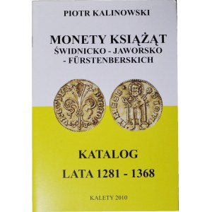 P. Kalinowski, Katalog monety książąt Świdnicko-Jaworsko_Furstenberskich 1281-1368