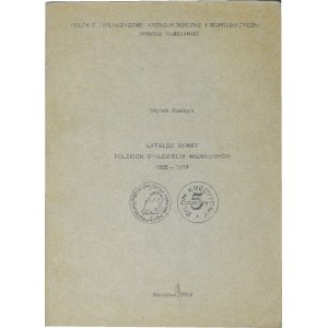 W. Niemirycz, Katalog monet Polskich Spółdzielni Wojskowych z lat 1925 - 1939