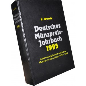 K. Wonsik, Deutsches Münzpreis-Jahrbuch - Notowania monet niemieckich (w typ Śląskich) w latach 1991-1994, 770 stron