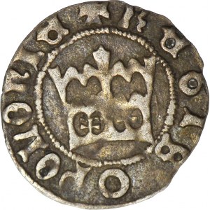 Jan Olbracht 1492-1501, Półgrosz bez daty, Kraków, O pod koroną