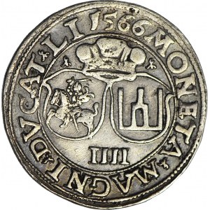 Zygmunt II August, Czworak 1566, Wilno, piękny
