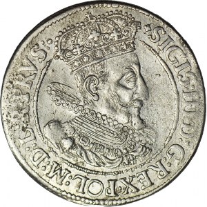 R-, Zygmunt III Waza, Ort 1615, Gdańsk, nowy typ popiersia, piękny