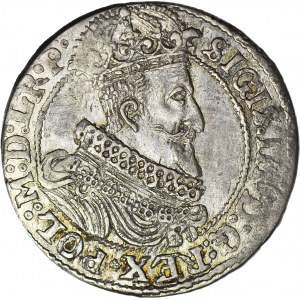 Zygmunt III Waza, Ort 1626, Gdańsk, wąski łańcuch Orderu Złotego Runa
