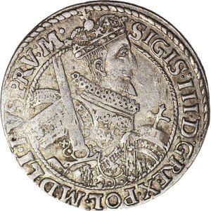 Zygmunt III Waza, Ort 1621, Bydgoszcz, PRV:M., piękny