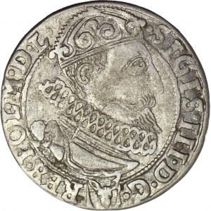 Zygmunt III Waza, Szóstak 1627, Kraków, ładny