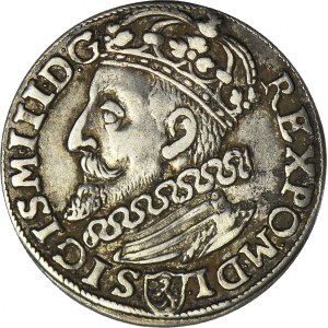 Zygmunt III Waza, Trojak 1600, Kraków, głowa w lewo, piękny