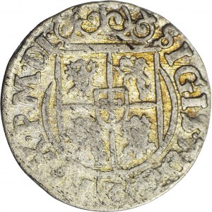 R-, Sigismund III Vasa, Half-track 1627, half-goat in oval shield