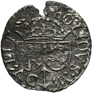 R-, Zygmunt III Waza, Szeląg 1614, Wilno, RƎX, rzadki