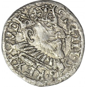 RR-, Zygmunt III Waza, naśladownictwo trojaka 1592 w dobrym srebrze