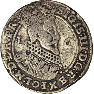 RR-, Zygmunt III Waza, Falsyfikat z epoki Orta gdańskiego 1624
