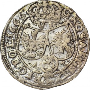 Jan II Kazimierz, Szóstak 1666 A-T, Bydgoszcz