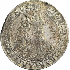 Lenne Prusy Książęce, Fryderyk Wilhelm, Ort 1662, Królewiec, wąskie popiersie