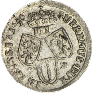 Prusy, Fryderyk III, Trojak 1696, Królewiec