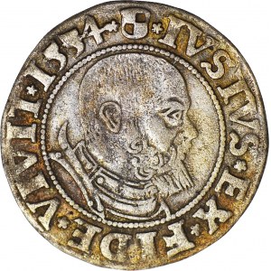Lenne Prusy Książęce, Albrecht Hohenzollern, Grosz 1534, Królewiec