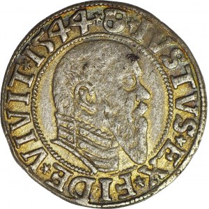Lenne Prusy Książęce, Albrecht Hohenzollern, Grosz 1544, Królewiec