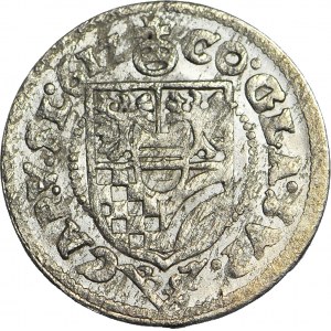 Śląsk, Księstwo Oleśnickie, Karol II, 3 krajcary 1612, Oleśnica, mennicze