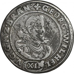 RRR-, Śląsk, Księstwo Krośnieńskie, Jerzy Wilhelm, 12 groszy kiperowych 1622, Krosno Odrzańskie, b. rzadkie